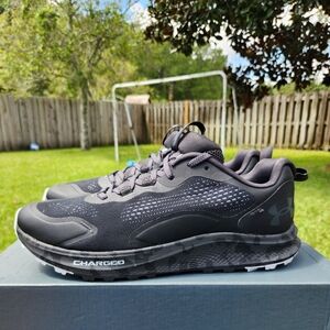 Under Armour UA Charged Bandit Trail 2 Running Shoes  Black/Jet size 12 …